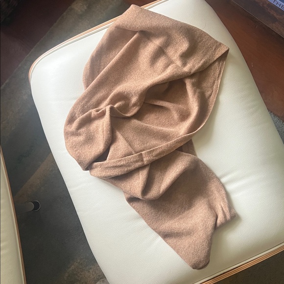 J. Crew Lightweight Cashmere Scarf, Camel - Picture 3 of 6